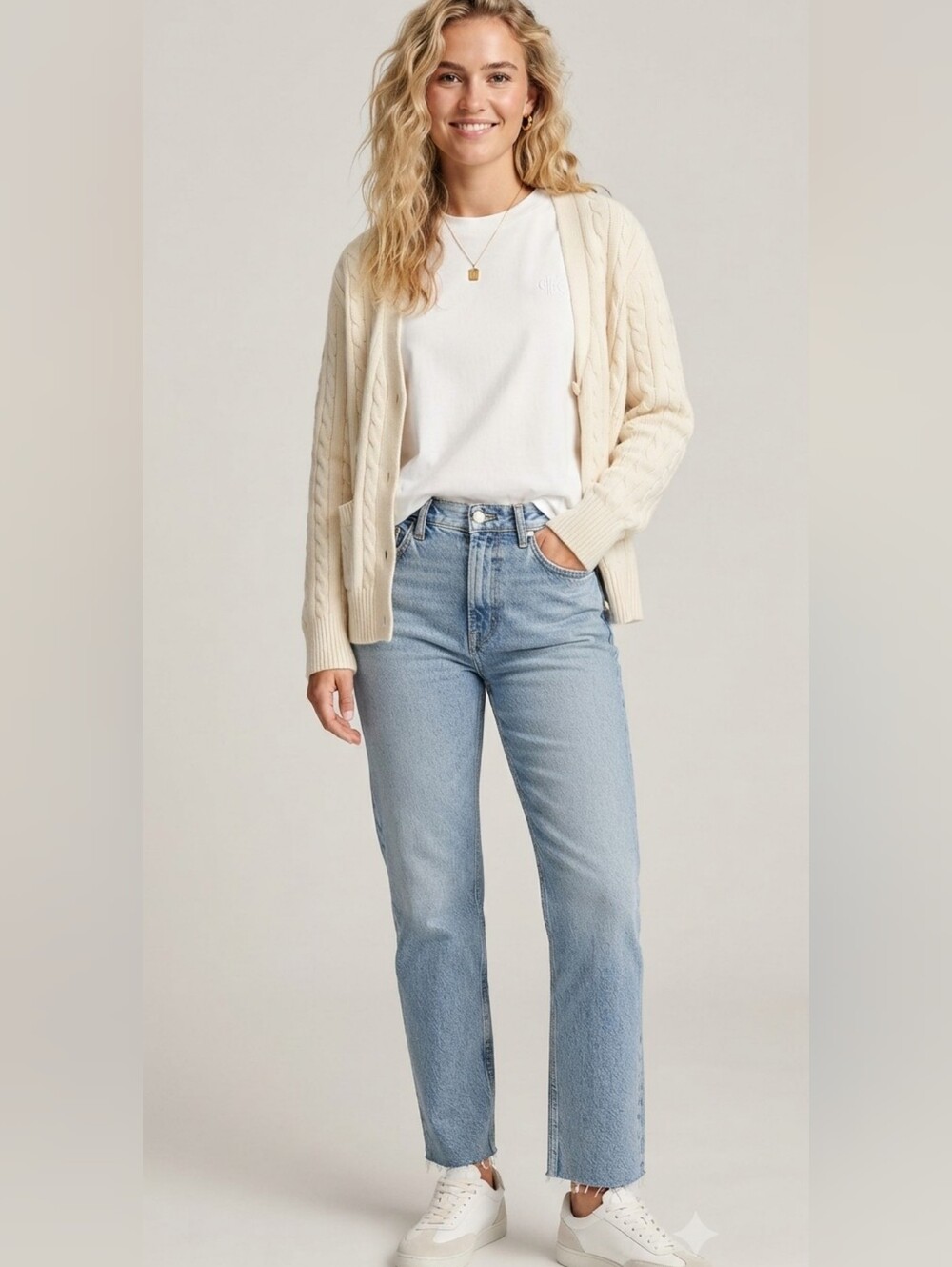 J. Crew High-rise '90s classic straight-fit jean in Downtown wash Size 28